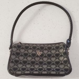 🔥5/$25🔥black/gray heart purse